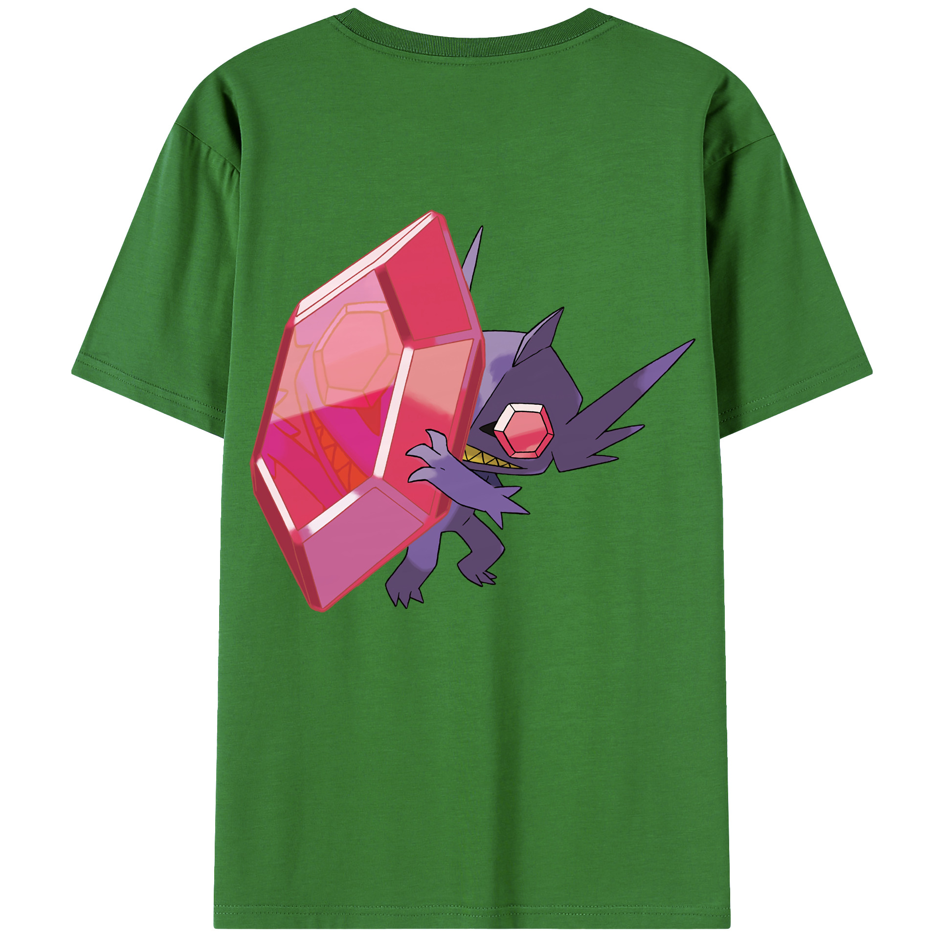 （画像用） ポケットモンスター Pokémon レディース半袖Tシャツ(バックプリント)